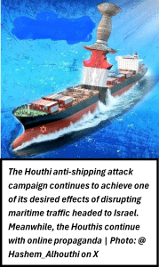 The Houthi anti-shipping attack campaign