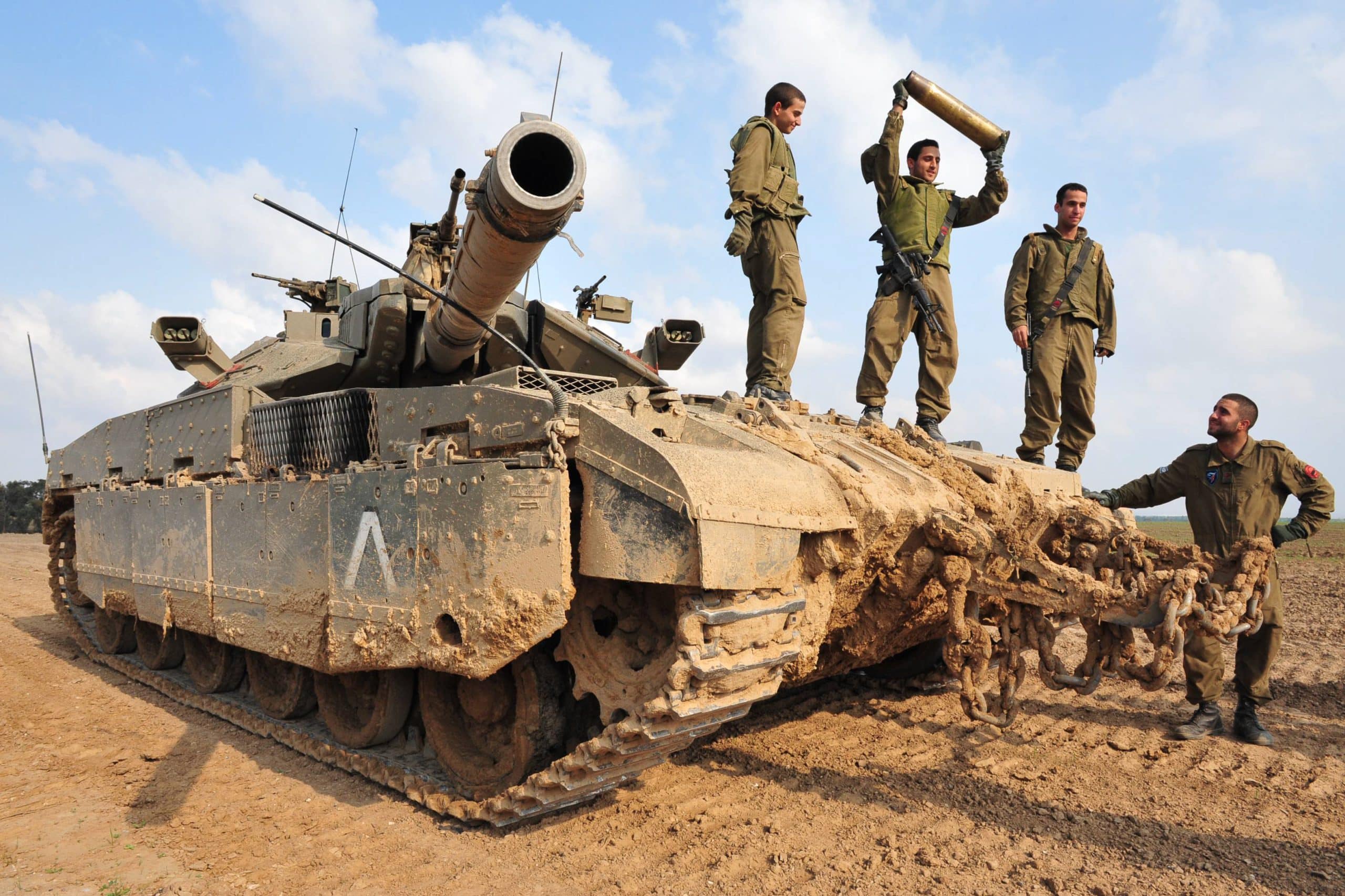 Nachal,Oz,,Isr,-,Nov,12,2008:happy.,Israeli,Soldiers,On
