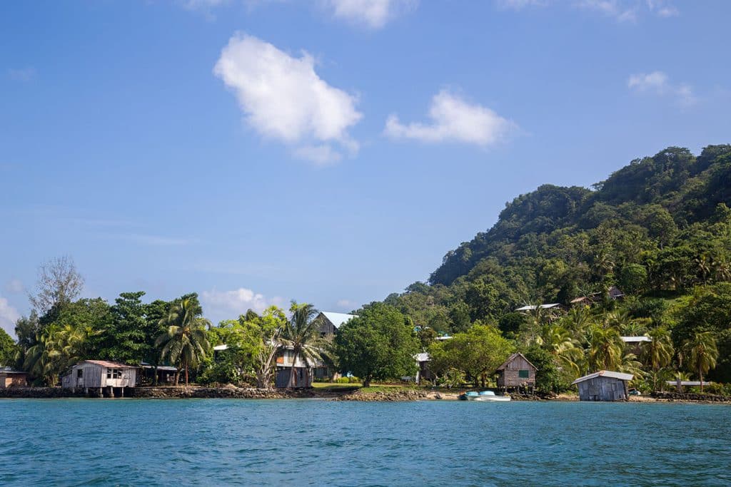 Solomon Islands shore