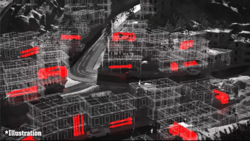 Illustration of Hezbollah’s terrorist infrastructure in Lebanon