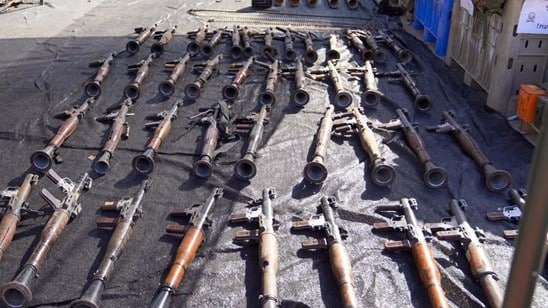 Uncovered Hezbollah terrorist infrastructure in South Lebanon, including attack tunnels and advanced weapons